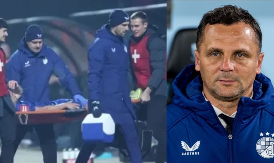 Doli me barelë nga fusha e lojës, trajneri i Dinamos flet për