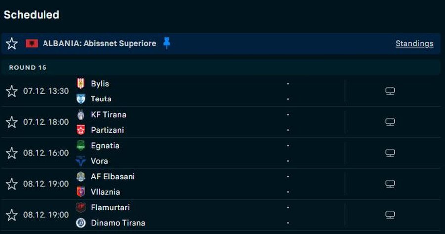 Ekipet e kreut përplasin “brirët”, në javën e