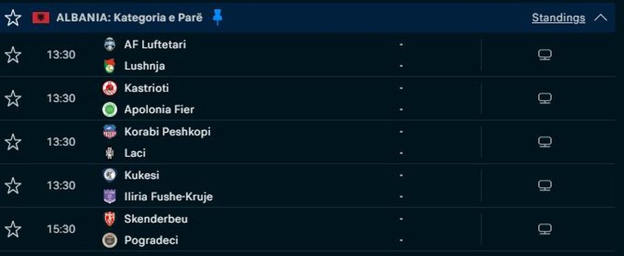 10 ekipe zbresin në fushë, Kategoria e Parë merr