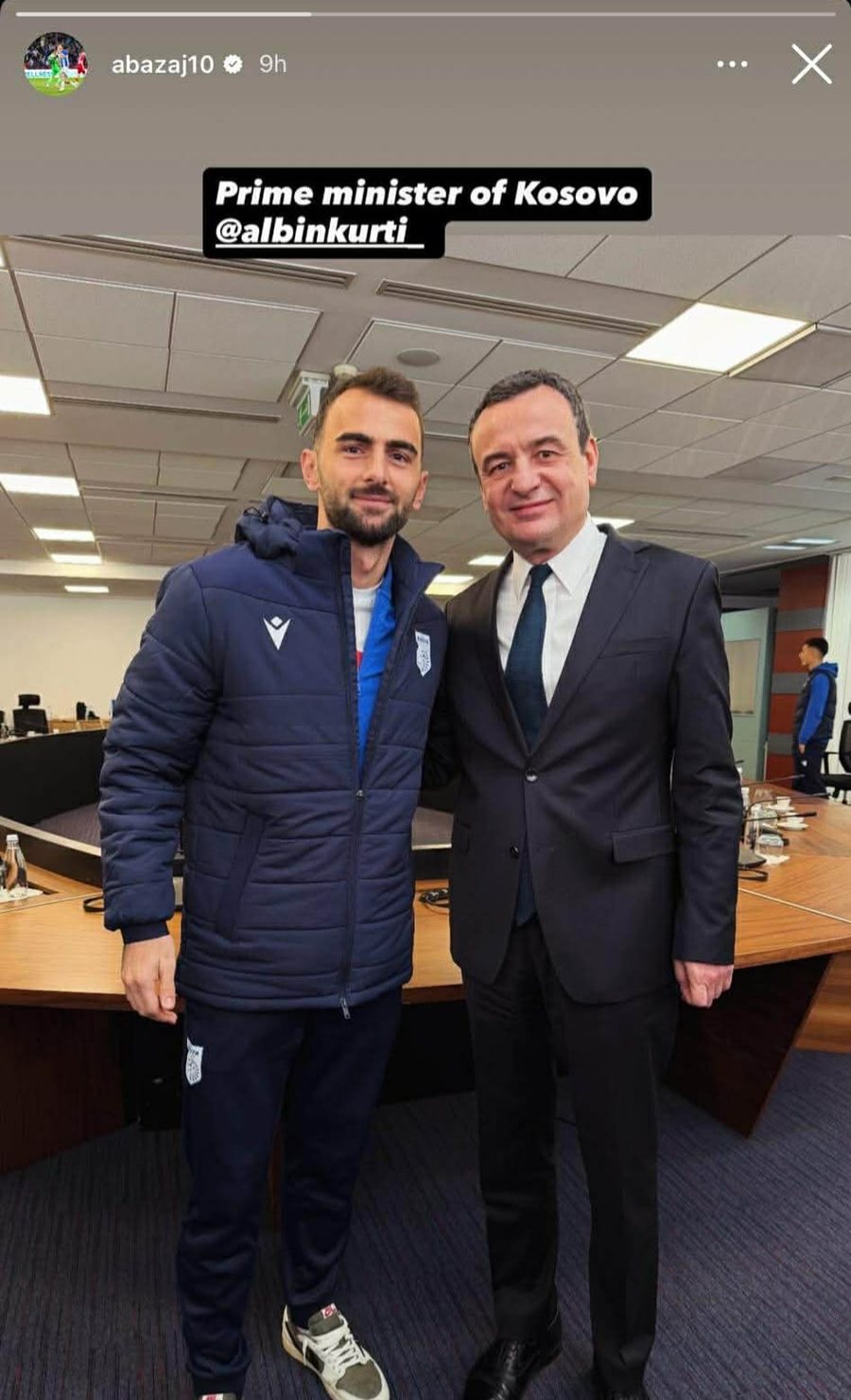 FOTOLAJM/ Ka luajtur 2 ndeshje te Kombëtarja, sulmuesi i kampionëve