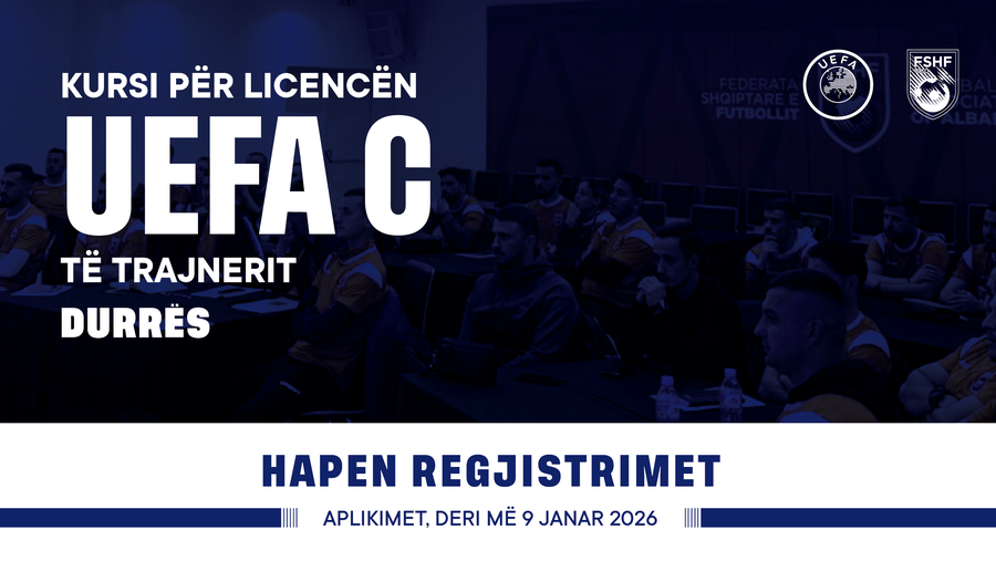 Në janar nis edicioni i radhës i kursit UEFA C, FSHF hap regjistrimet
