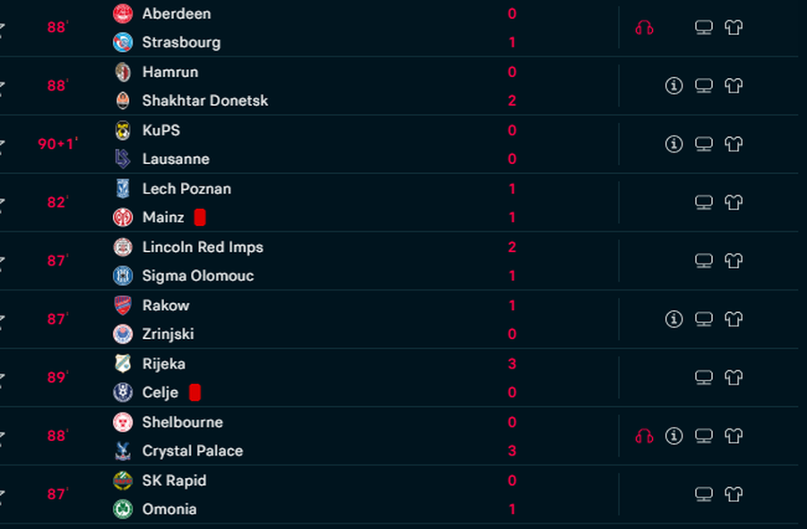 9 sfida pa surpriza, Rijeka dhe Crystal Palace japin leksione në Conference