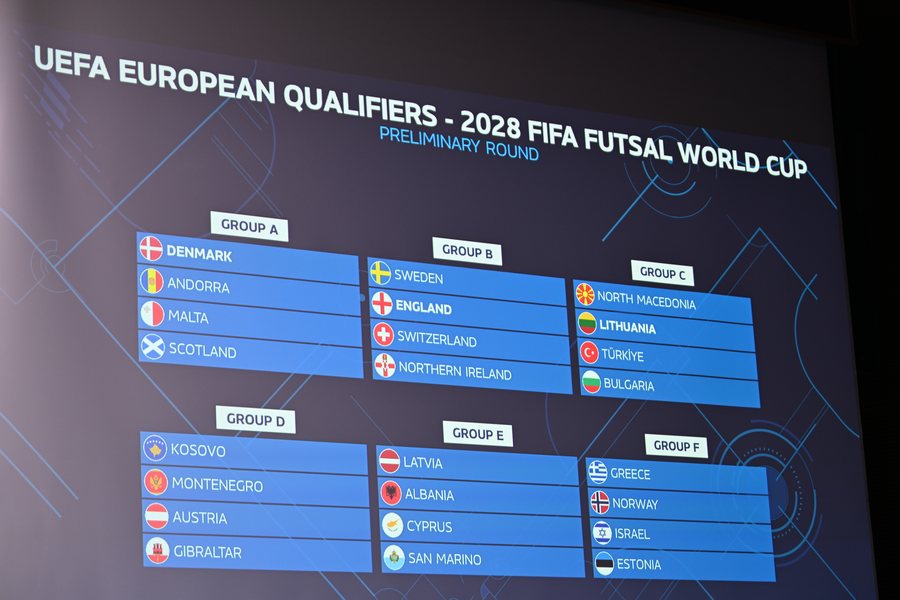 Futsall/ Kupa e Botës 2028, Shqipëria njeh kundërshtarët