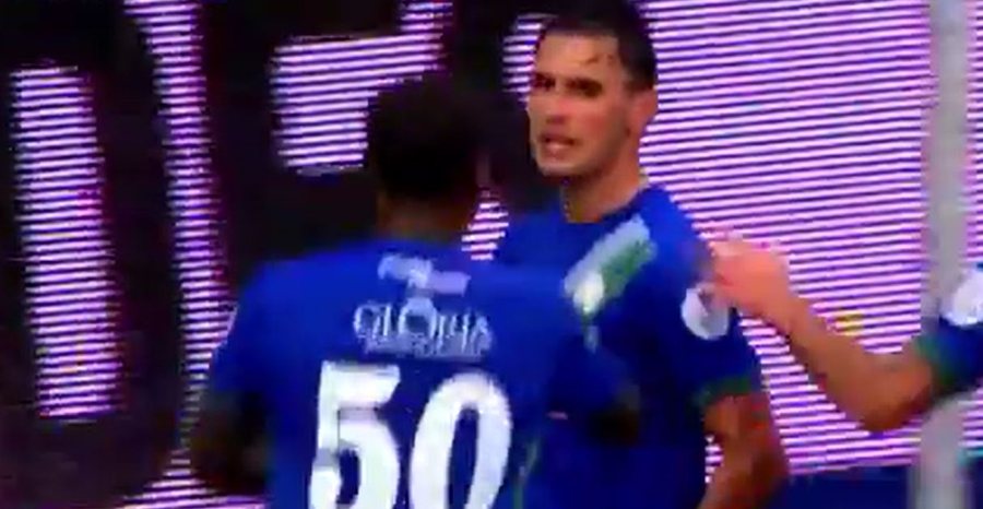 VIDEO/ Futbollisti i Kombëtares nuk “fal” portierin