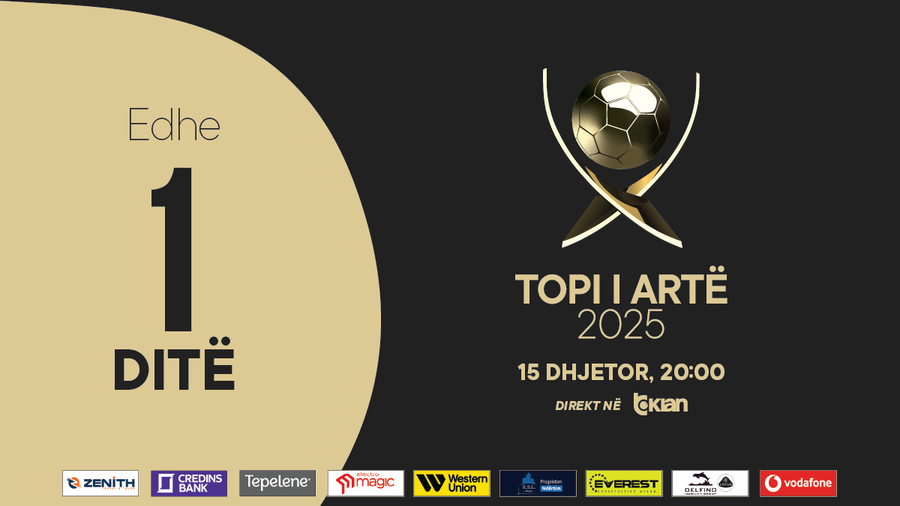 Mbrëmja Gala “Topi i Artë 2025”/ Zemra Kuqezi &