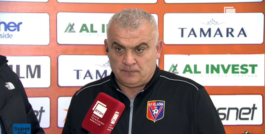 Vllaznia thellon kriz&euml;n p&euml;rball&euml; Bylisit, trajneri Martini: E