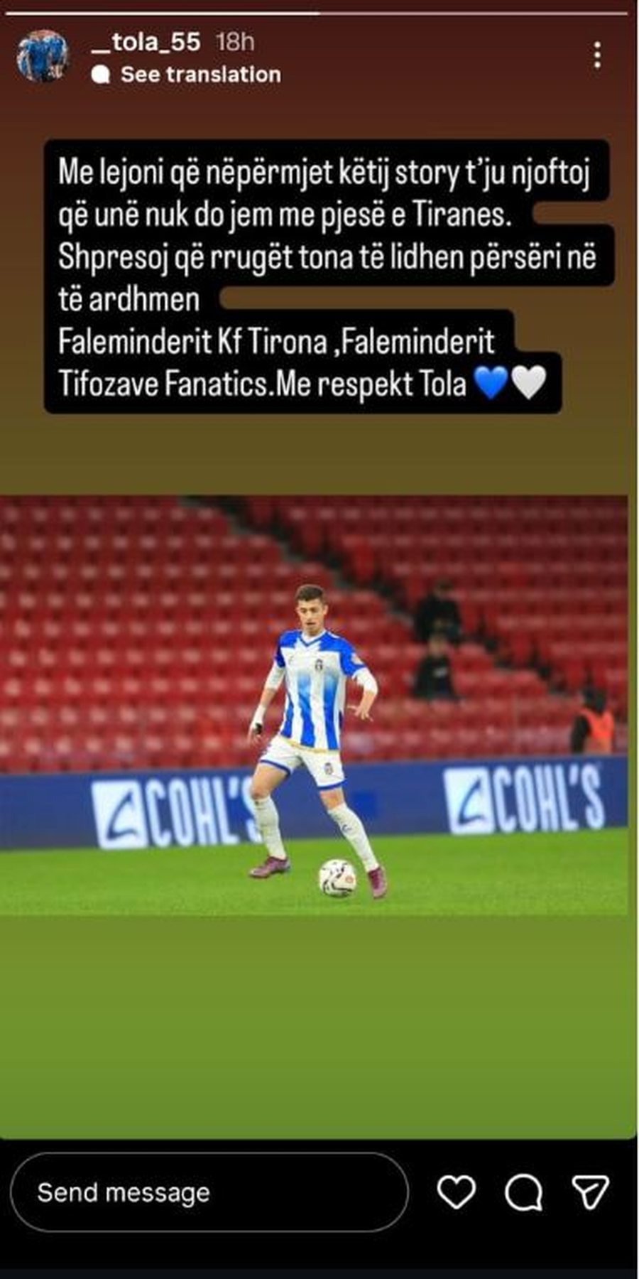 BOMB&Euml; te Tirana/ "Djali" i sht&euml;pis&euml; largohet ZYRTARISHT