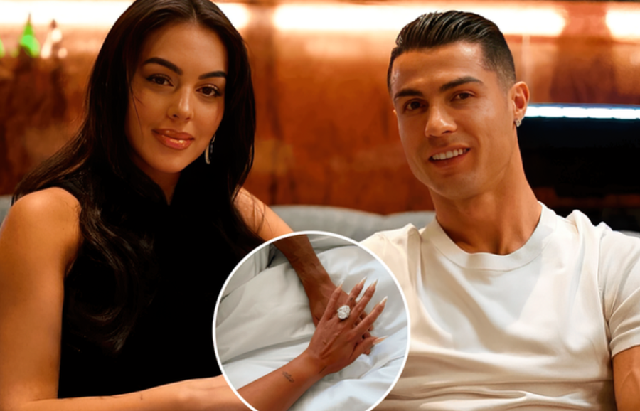 Ronaldo i dhuroi unaz&euml;n me gur &ldquo;gjigant&rdquo; diamanti, Georgina