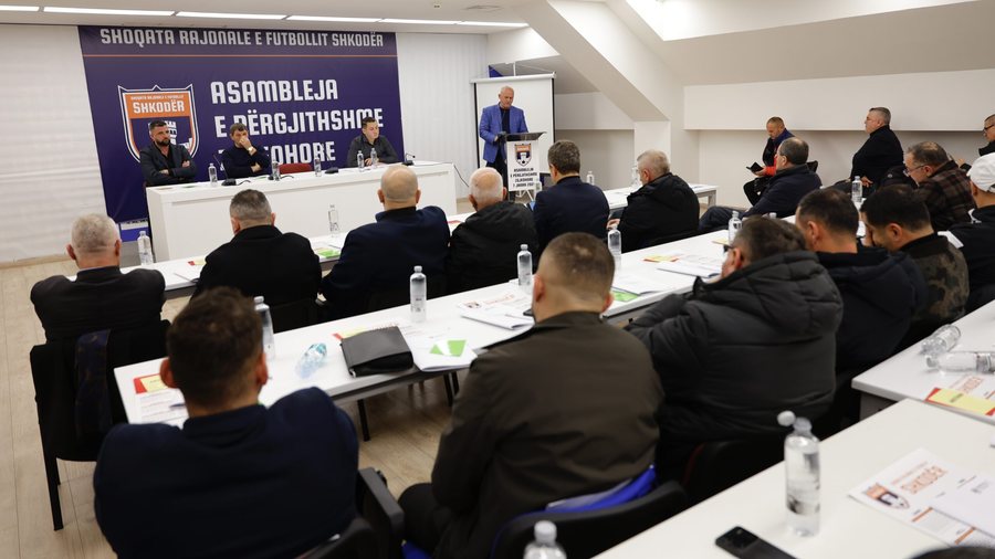 Shoqata Rajonale e Futbollit Shkod&euml;r mbledh Asamblen&euml; e