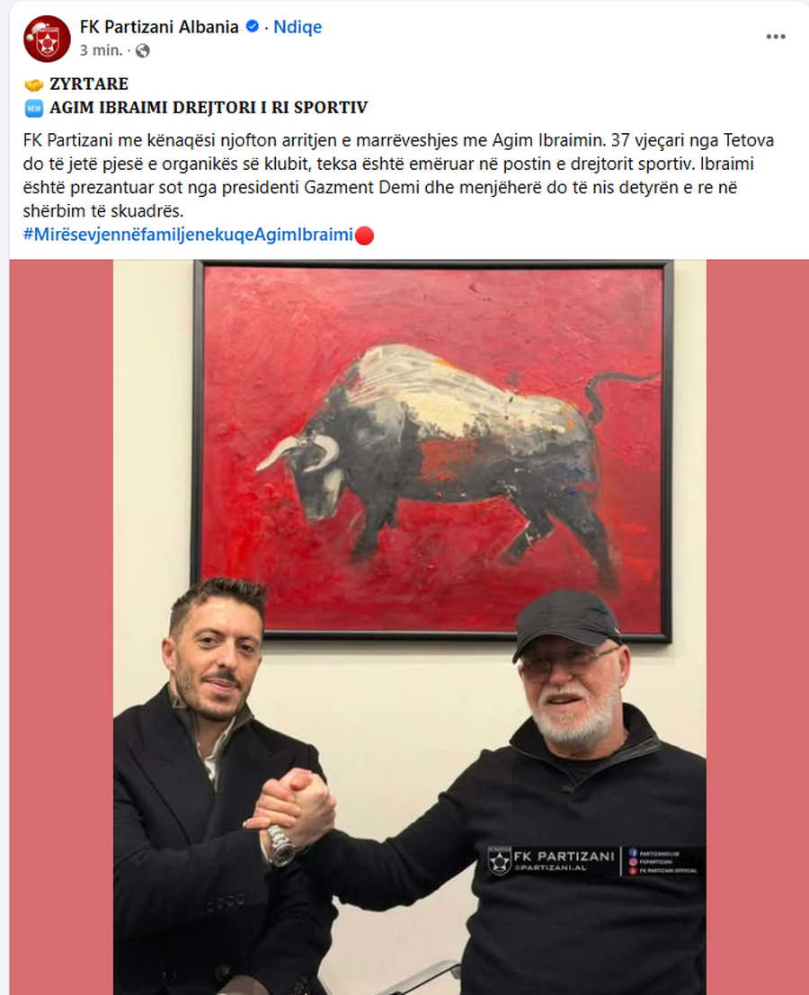 ZYRTARE/ Gaz Demi ia beson merkaton ish-it t&euml; Tiran&euml;s, Agim Ibraimi