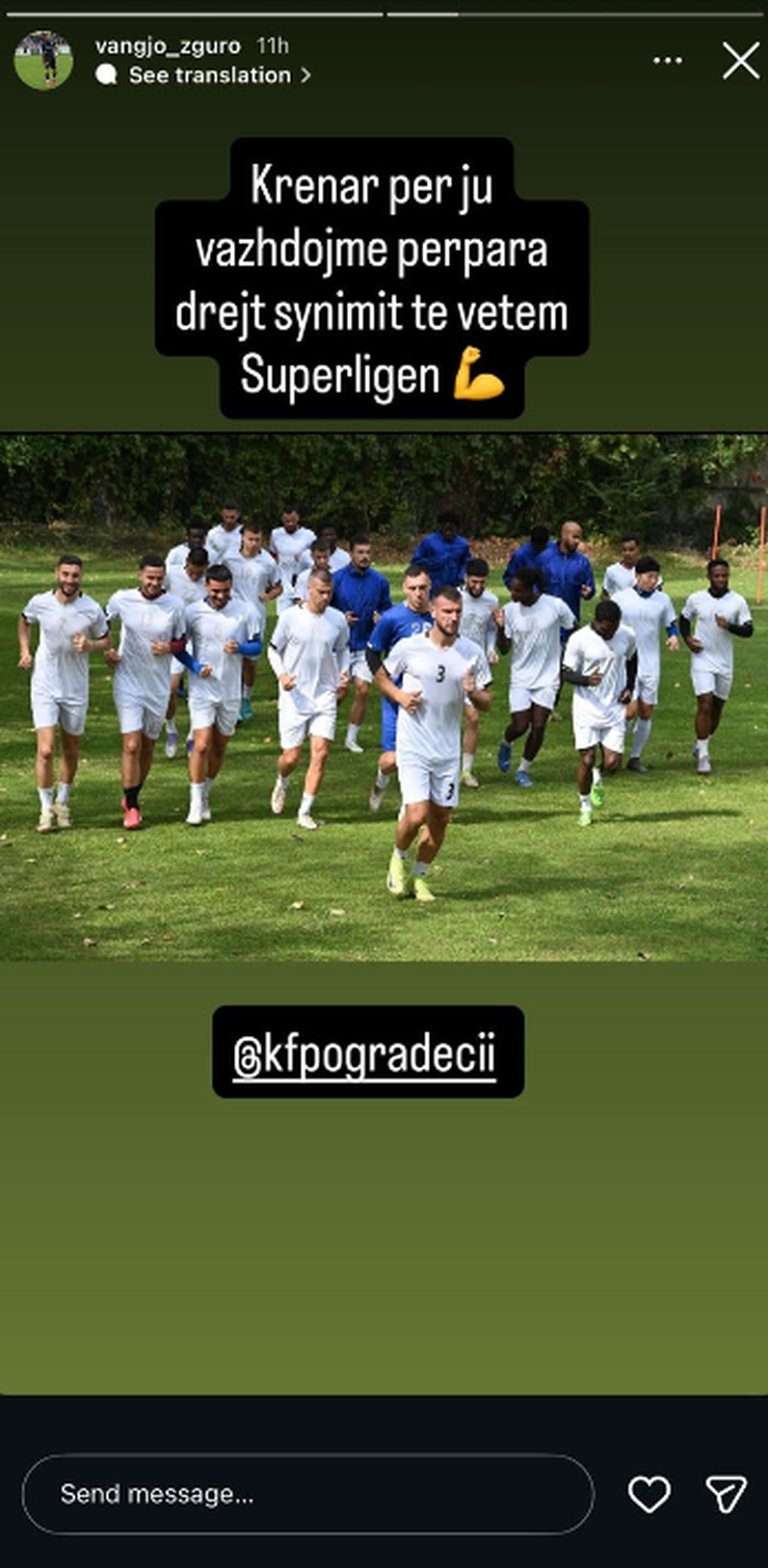 Eliminimi nga Kupa s&rsquo;i demoralizon, kapiten Zguro &ldquo;sms&rdquo;