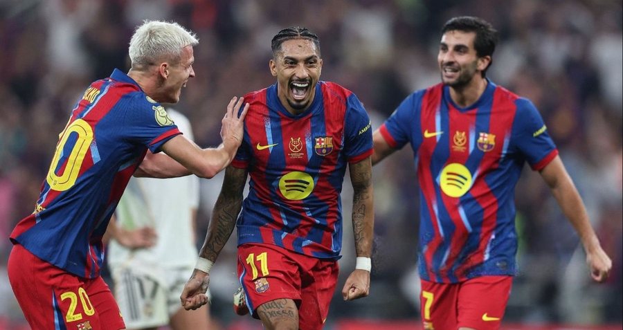 VIDEO/ 5 gola, karton i kuq dhe spektak&euml;l! Barcelona ia merr