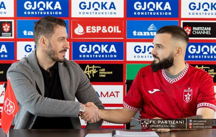 ZYRTARE/ Firmos kontrat&euml; p&euml;r 1 vit e gjysm&euml; me Partizanin, Agim