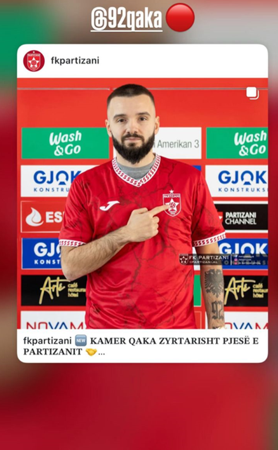 &ldquo;Preu n&euml; bes&euml;&rdquo; Tiran&euml;n p&euml;r Partizanin, Kamer