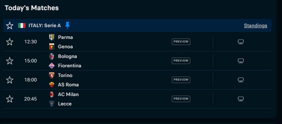 Fundjava n&euml; Seria A me &ldquo;surpriza&rdquo;, p&euml;rballje