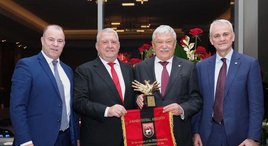 125-vjetori i Federat&euml;s Hungareze t&euml; Futbollit, Armand Duka n&euml;