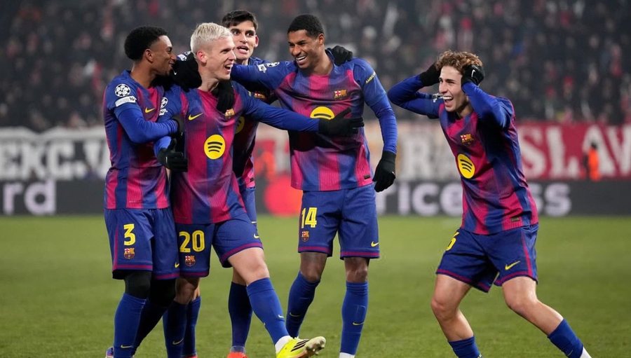 VIDEO/ P&euml;rmbysje spektakolare nga Barcelona dhe 22 gola n&euml; 7 sfida,