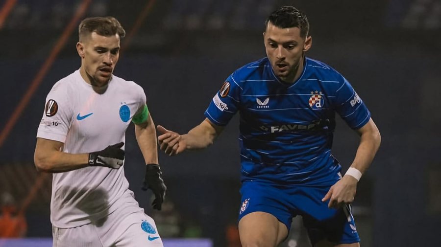 VIDEO/ Arb&euml;r Hoxha "magjik" te Dinamo Zagreb, sulmuesi shqiptar