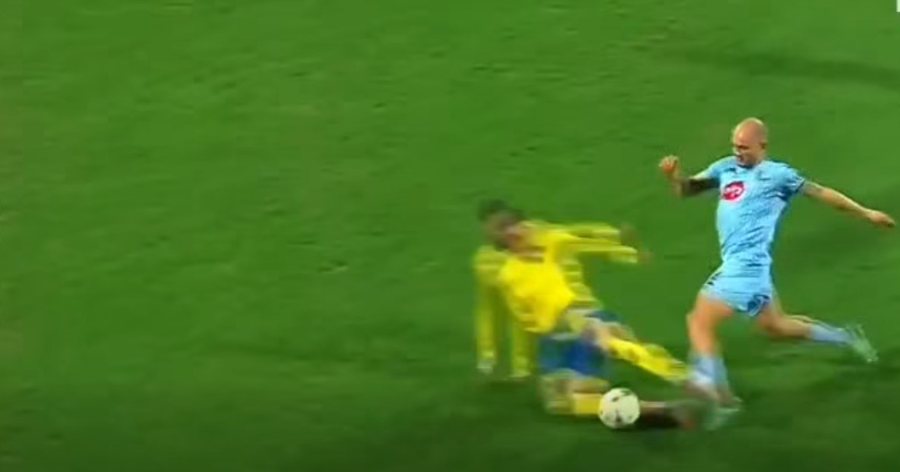 VIDEO/ Nd&euml;rhyja HORROR ndaj lojtarit t&euml; Dinamos, klubi REAGON