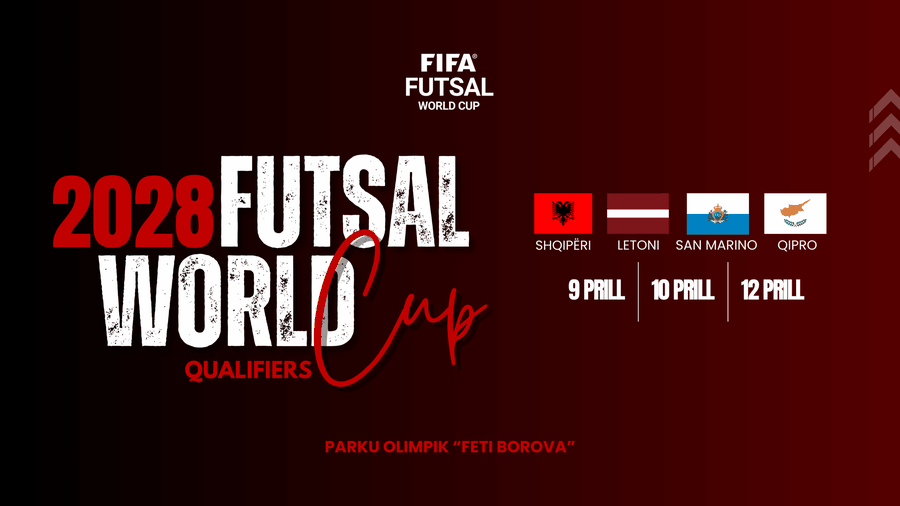 Kup&euml;n e Bot&euml;s n&euml; Futsall/ Shqip&euml;ria luan n&euml;