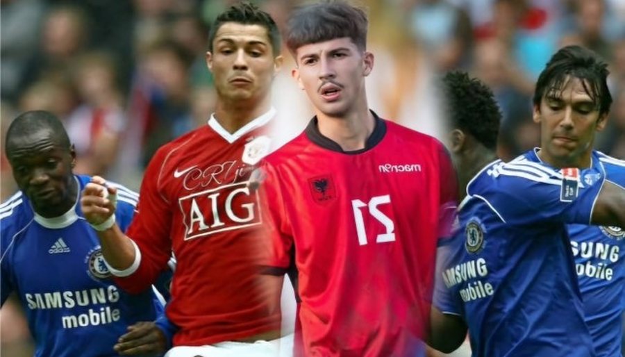 VIDEO/ Talenti i Komb&euml;tares n&euml; versionin &ldquo;CR7&rdquo;, shqiptari