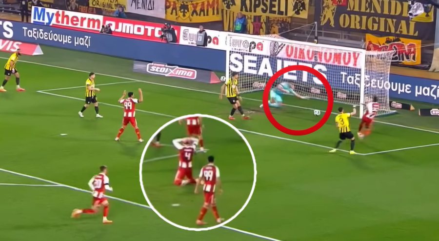 VIDEO/ Thomas Strakosha &ldquo;imiton&rdquo; Manuel Neuer, lojtar&euml;t e