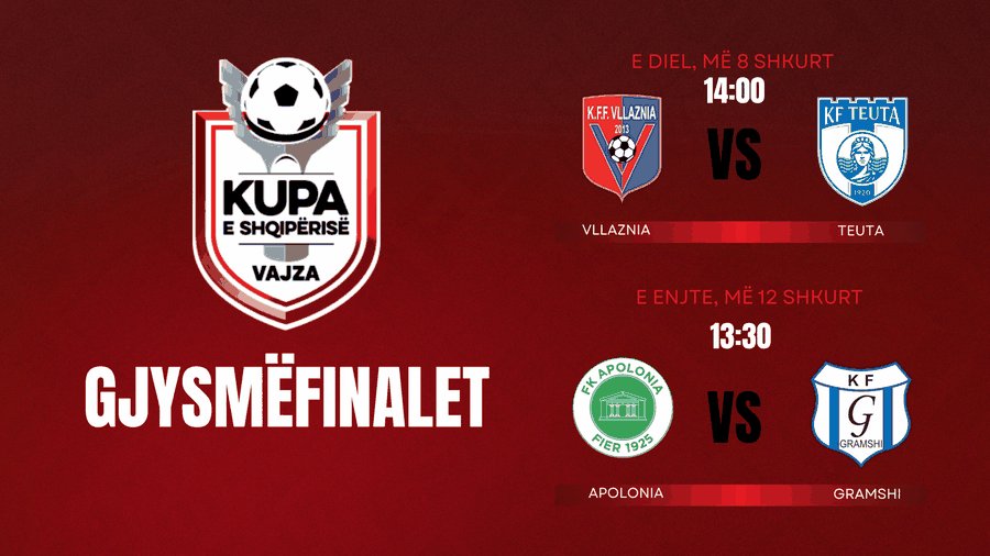 Kupa e Shqip&euml;ris&euml; p&euml;r vajza/ 90 minuta larg finales, Vllaznia