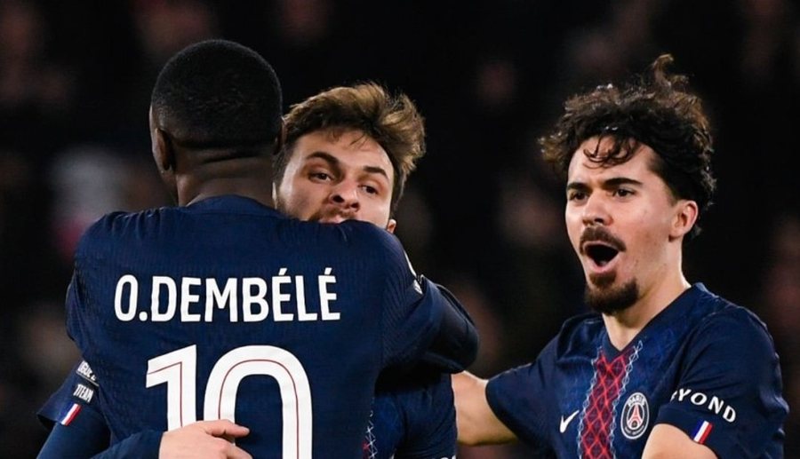 VIDEO/ PSG &ldquo;t&euml;rmet&rdquo; p&euml;rball&euml; Marseille, spektakolar