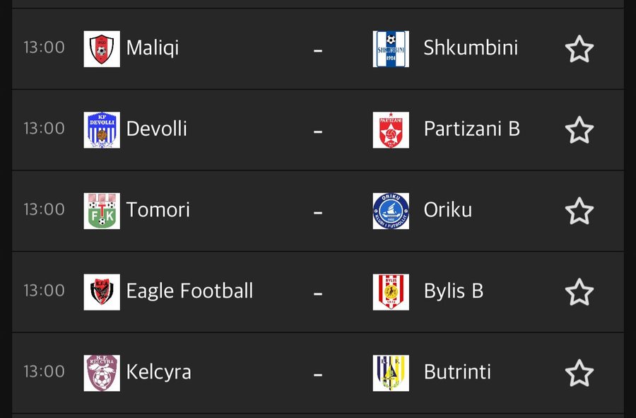 KATEGORIA E DYT&Euml;/ Partizani dhe Bylisi n&euml; ndjekje t&euml; Orikut e