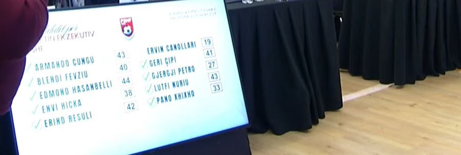 Edmond Hasanbelli m&euml; i votuari, e ndjekin Armando Cungu, Lutfi Nuriu dhe