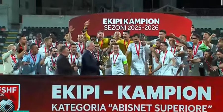 VIDEO/ Titulli i 3-t&euml; radhazi p&euml;r Egnatian! Festa e madhe n&euml;