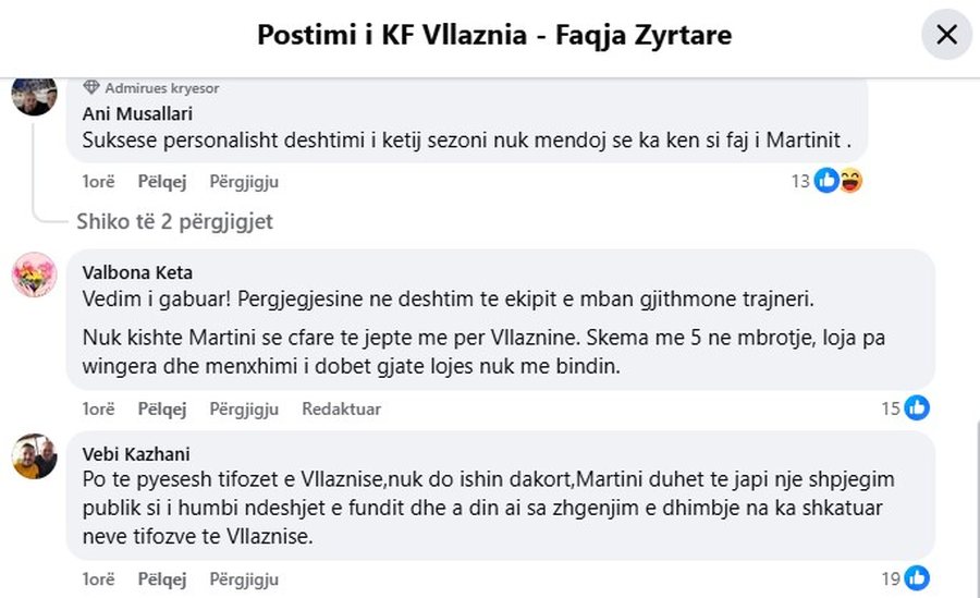 &ldquo;A di ai sa zhg&euml;njim e dhimbje na ka shkaktuar?!&rdquo; Tifoz&euml;t