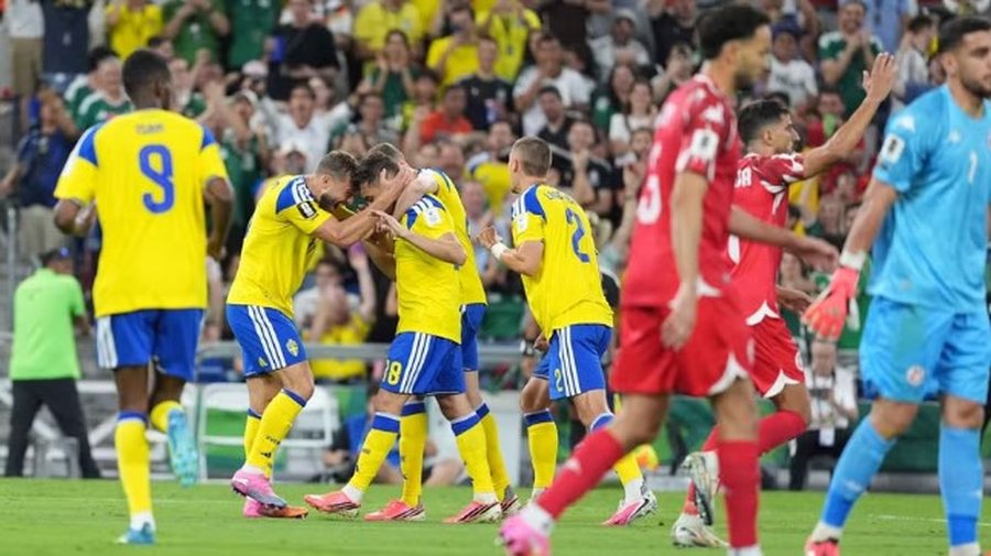 VIDEO/ 6 gola dhe rit&euml;m i &ldquo;shfrenuar&rdquo;, Suedia e