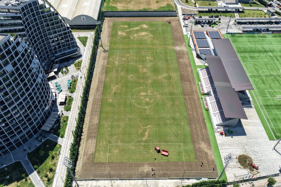 P&euml;rgatitjet p&euml;r finalet e Europianit 2027/ Vijojn&euml; punimet