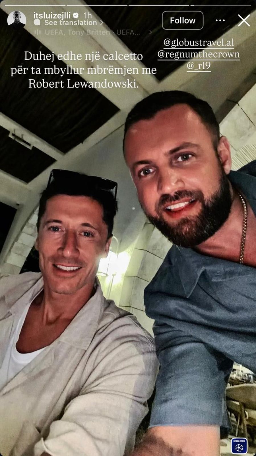 FOTO/ Luiz Ejllit s&rsquo;i ndahet &ldquo;shpirti&rdquo; nga yjet e futbollit,