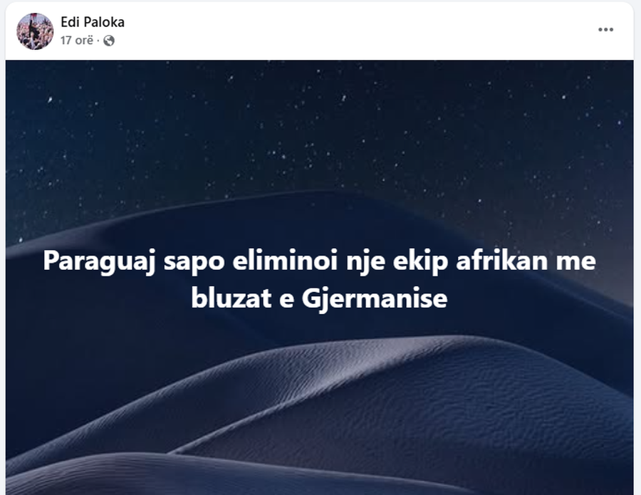 Eliminimi nga Bot&euml;rori &ldquo;t&euml;rbon&rdquo; Edi Palok&euml;n, deputeti