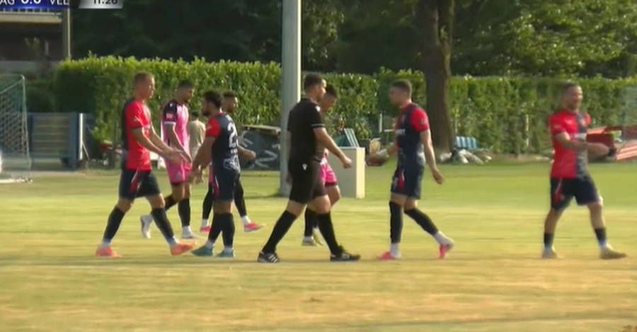 VIDEO/ Vllaznia &ldquo;fut uj&euml;&rdquo; n&euml; &ccedil;do repart,