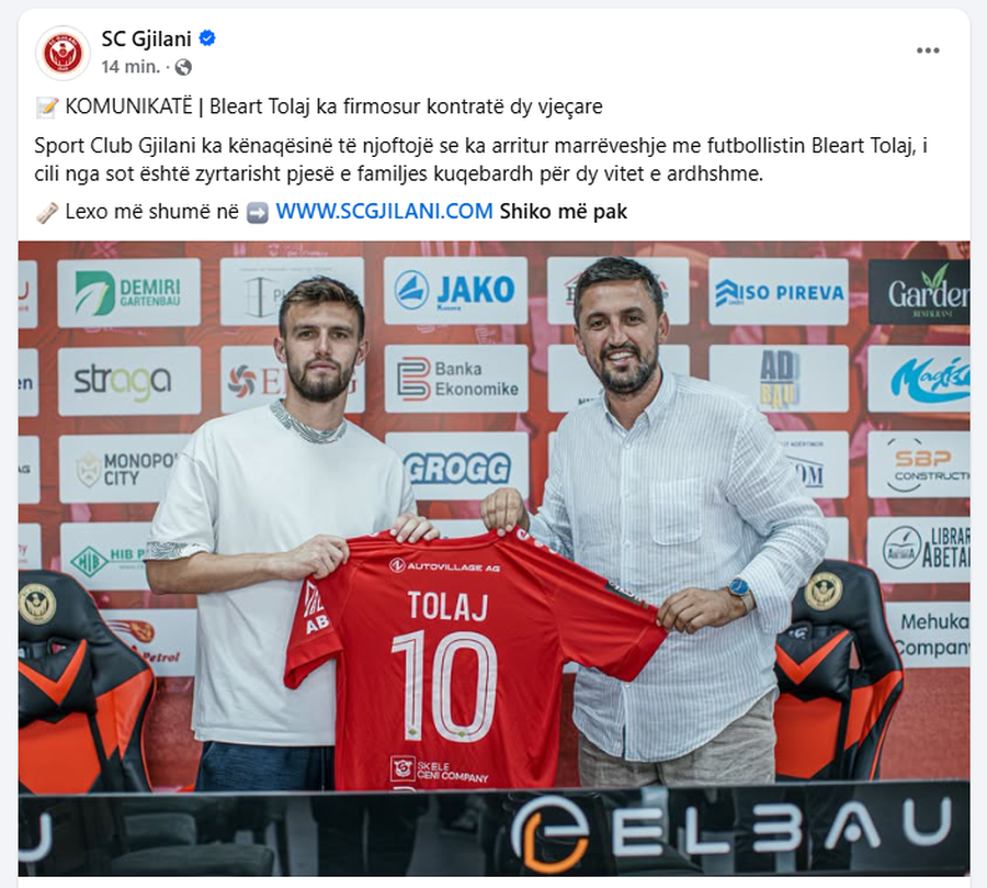 E PAPRECEDENT&Euml;/ Kampion&euml;t e Ilir Daj&euml;s njoftuan rinovimin pak