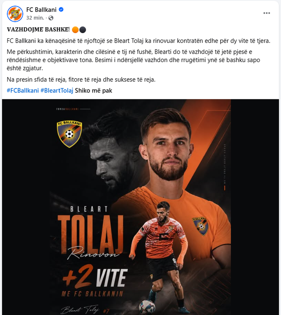E PAPRECEDENT&Euml;/ Kampion&euml;t e Ilir Daj&euml;s njoftuan rinovimin pak