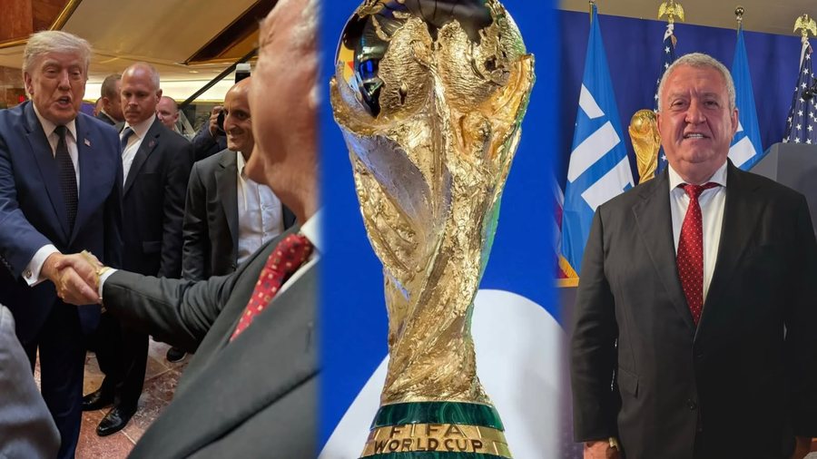 Nga New York-u me president&euml;t Trump dhe Infantino, Armand Duka me