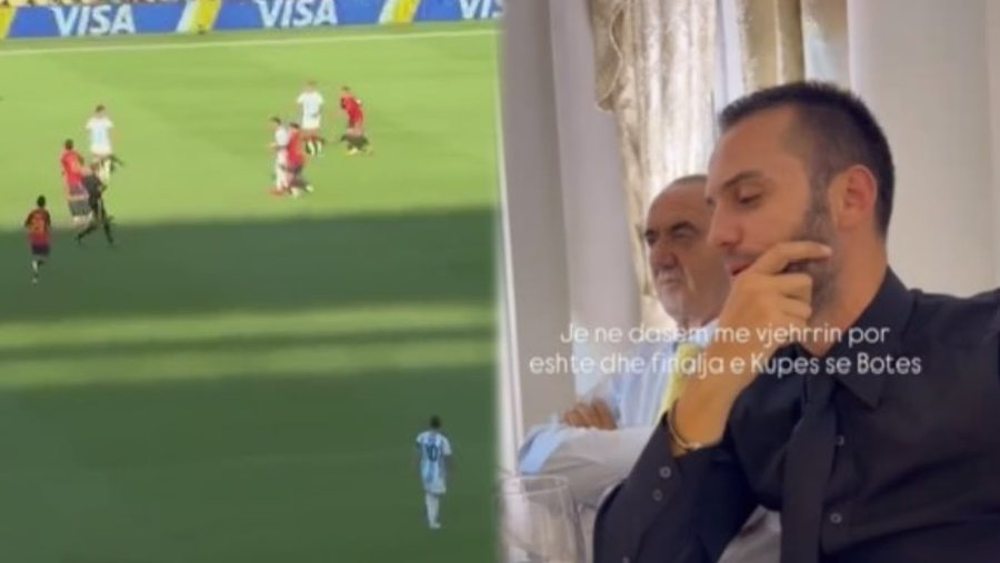 VIDEO/ Regjisori i njohur n&euml; siklet pran&euml; vjehrrit n&euml; das&euml;m