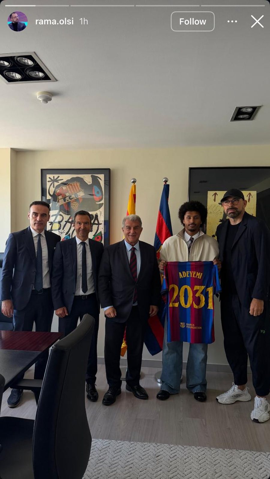 FOTOLAJM/ Transferimi i &ldquo;dh&euml;ndrit shqiptar&rdquo; te Barcelona,