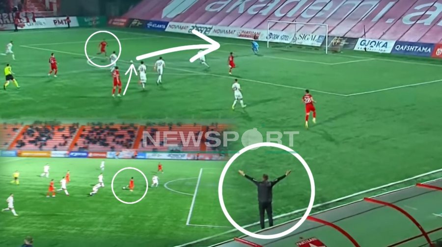 VIDEO/ K&euml;rnaja p&euml;r not&euml;n &ldquo;10&rdquo;, trajneri i Partizanit