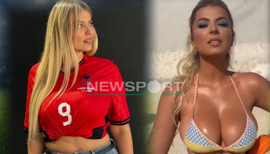 Tifozja seksi e Kombëtares, Rike Roçi qan hallin e saj: Më