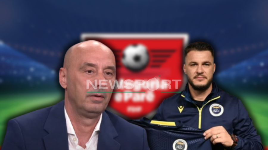 FOTOLAJM/ Ernest Gjoka lë pas 'luftën' sportive, trajneri i