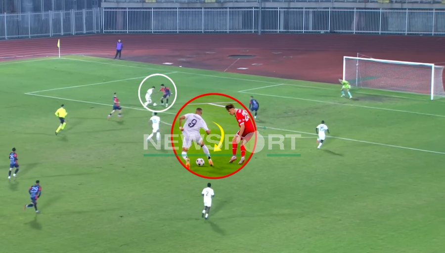 VIDEO/ Talenti i Komb&euml;tares n&euml; versionin &ldquo;alla Mbappe&rdquo;,