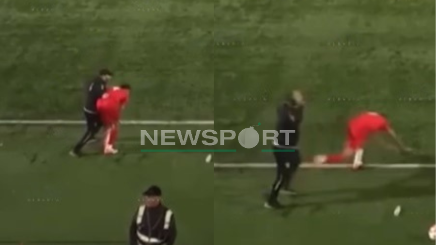 E PAPRECEDENTË/ Dhunë në futbollin shqiptar! Trajneri i