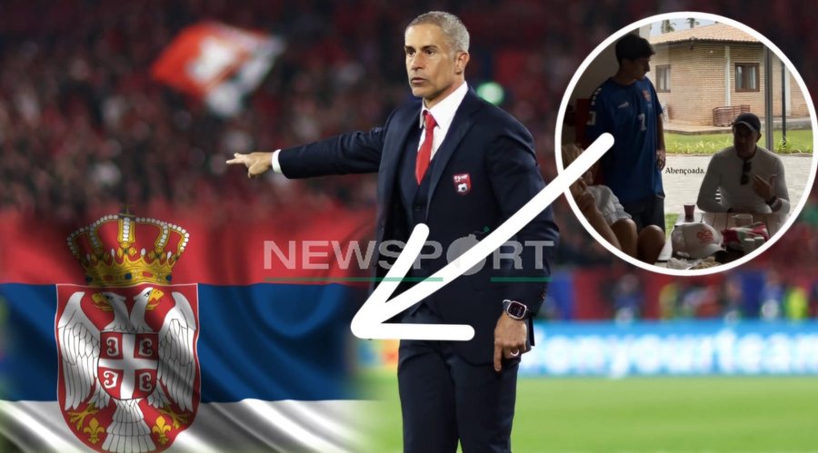 FOTO/ Djali i Sylvinhos n&euml; prezenc&euml;n e trajnerit t&euml;