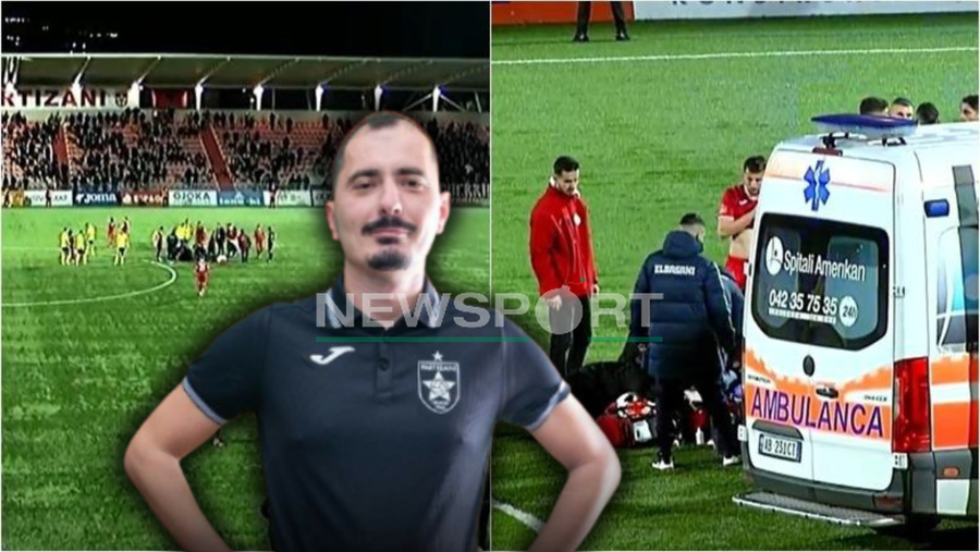 &ldquo;Menduam p&euml;r arrest kardiak&rdquo;, mjeku i Partizanit tregon