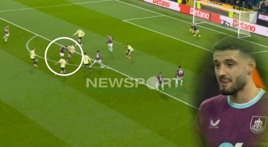 VIDEO/ Armando Broja b&euml;n &ldquo;Messin&rdquo; te Burnley, shqiptari dhuron